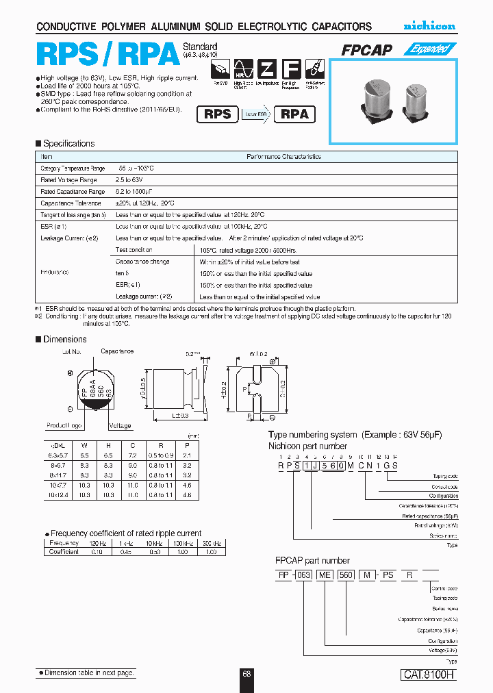 RPS1H820MCN1GS_9070374.PDF Datasheet