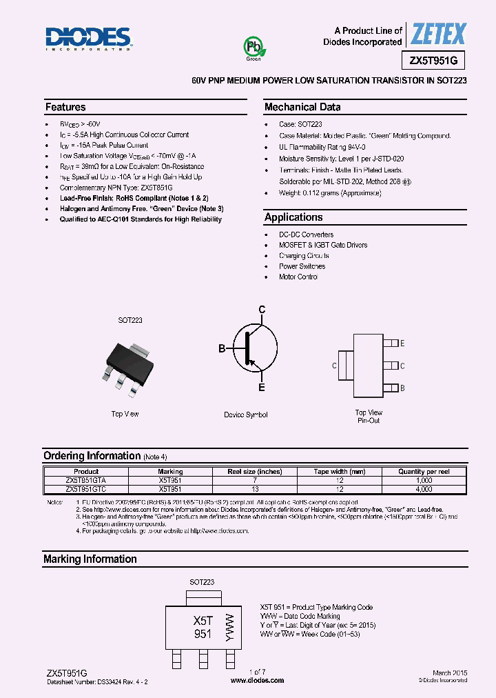 ZX5T951G-15_9070432.PDF Datasheet