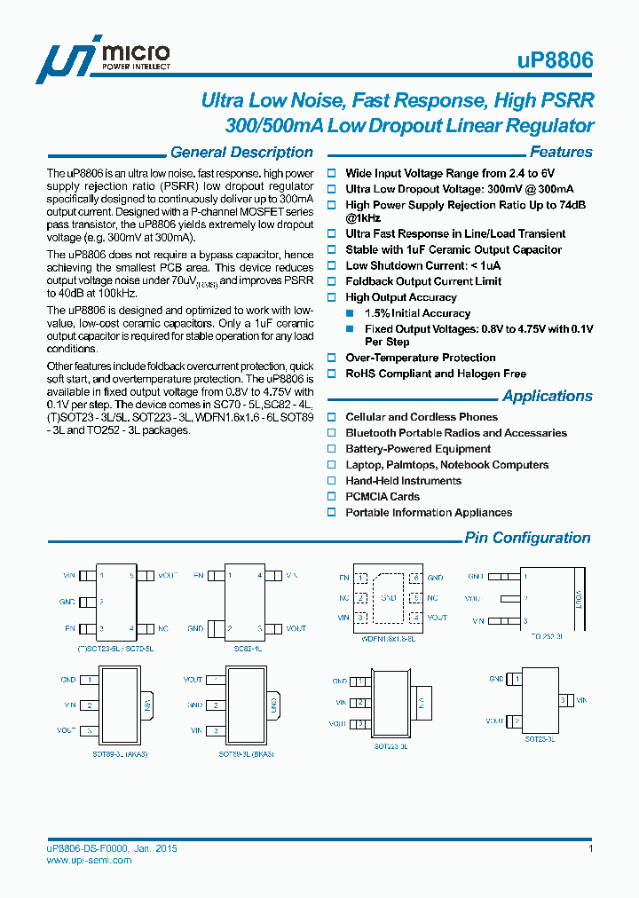 UP8806NEC5_9071627.PDF Datasheet