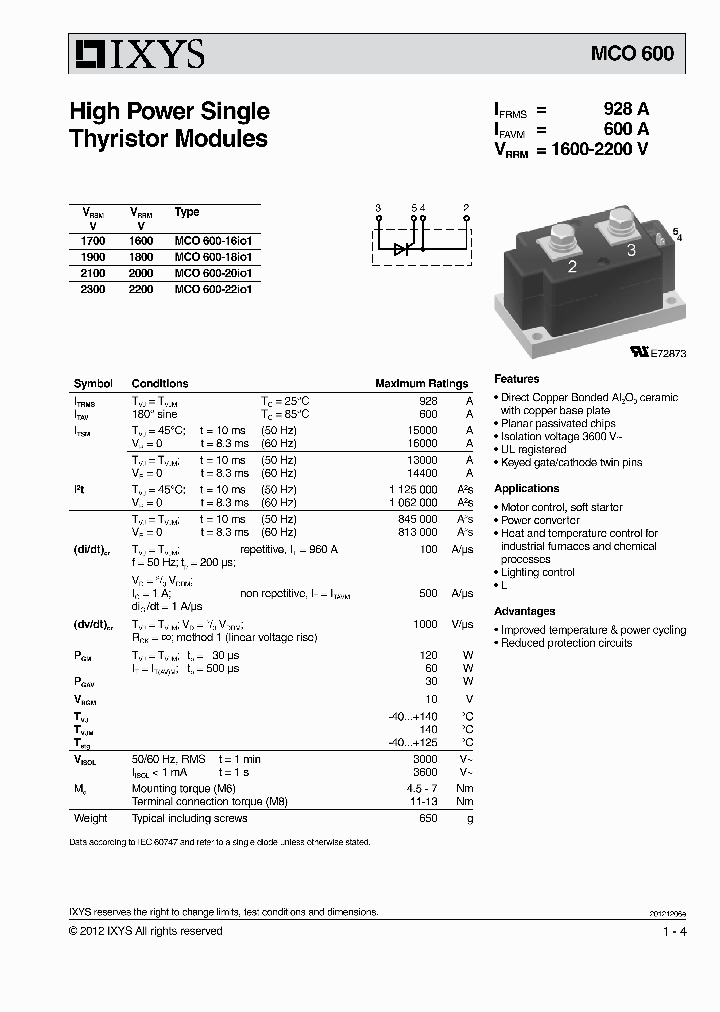 MCO600_9071630.PDF Datasheet