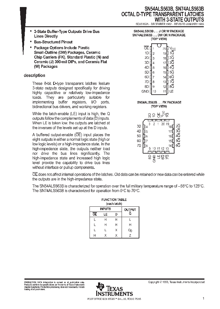 SN74ALS563B_9075935.PDF Datasheet