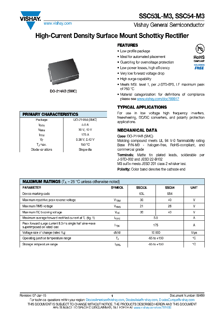 SSC53L-M3_9077575.PDF Datasheet