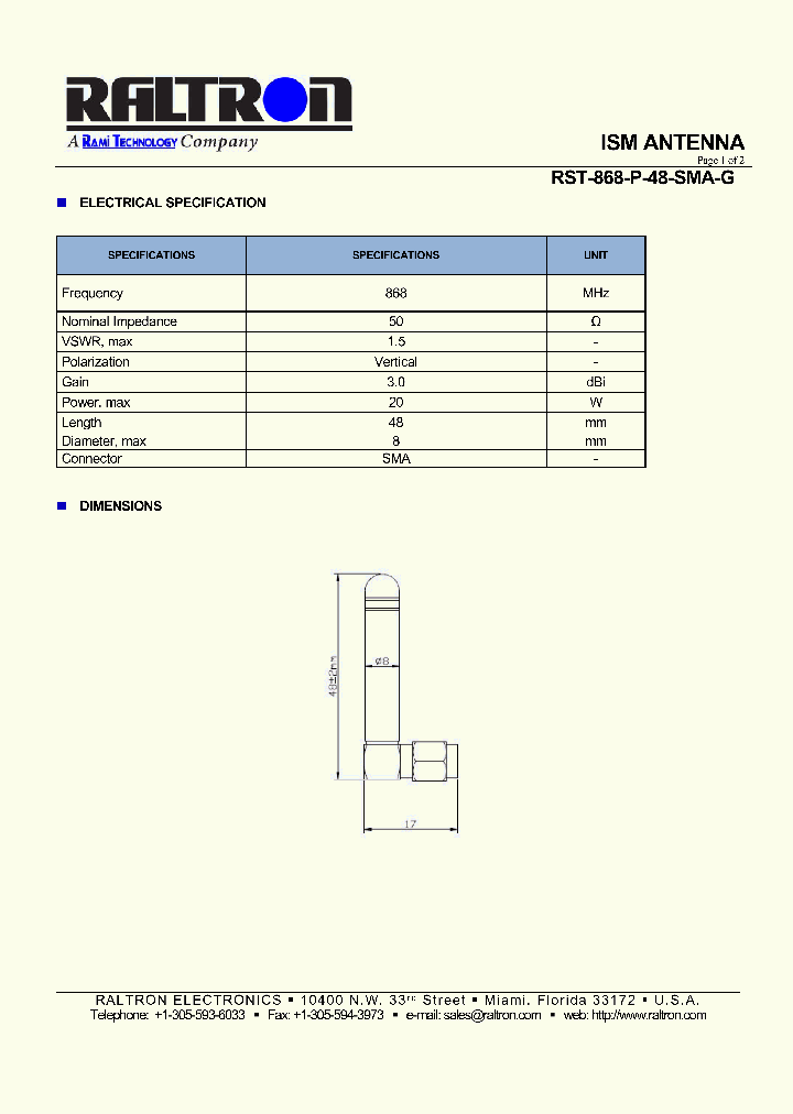 RST-868-P-48-SMA-G_9078657.PDF Datasheet