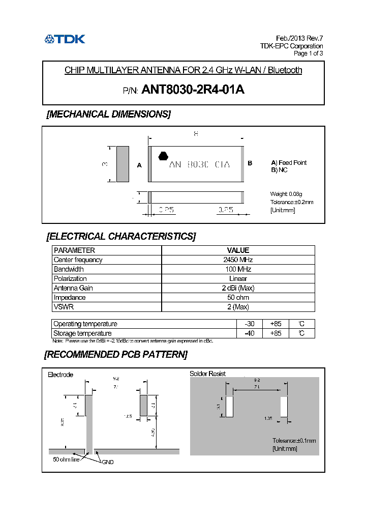 ANT8030-2R4-01A_9079116.PDF Datasheet