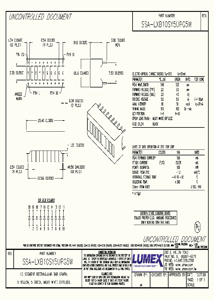 SSA-LXB10SY5UPG5W_9079915.PDF Datasheet