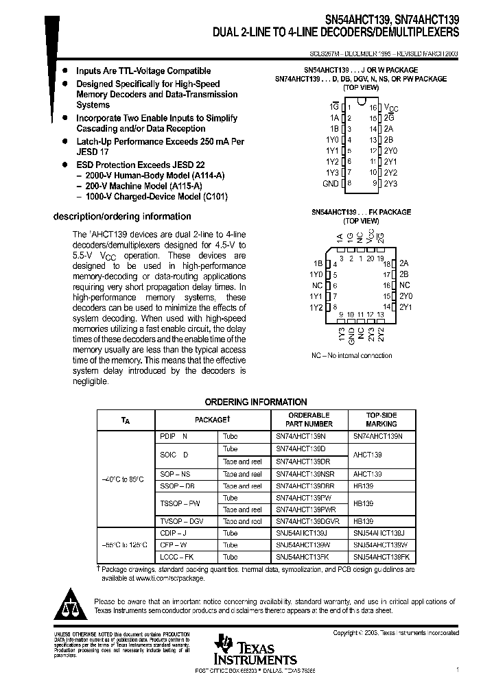 SN74AHCT139PWE4_9082455.PDF Datasheet