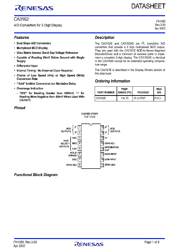 CA3162_9083289.PDF Datasheet