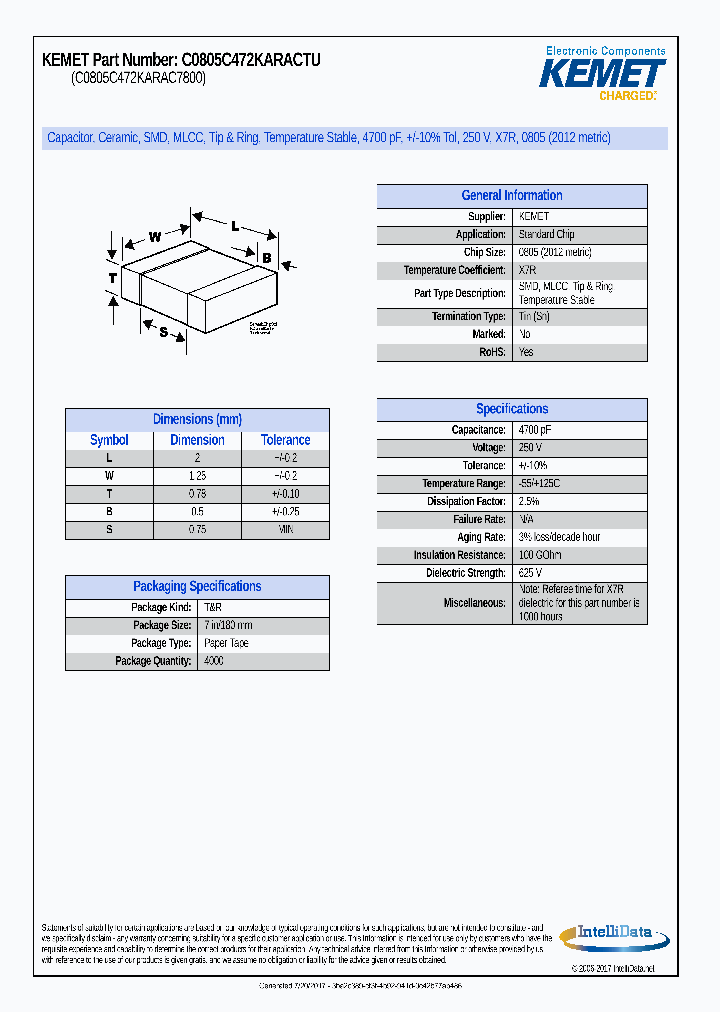 C0805C472KARACTU_9086028.PDF Datasheet