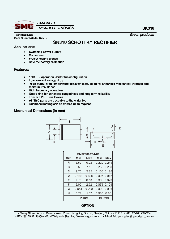 SK310_9086385.PDF Datasheet