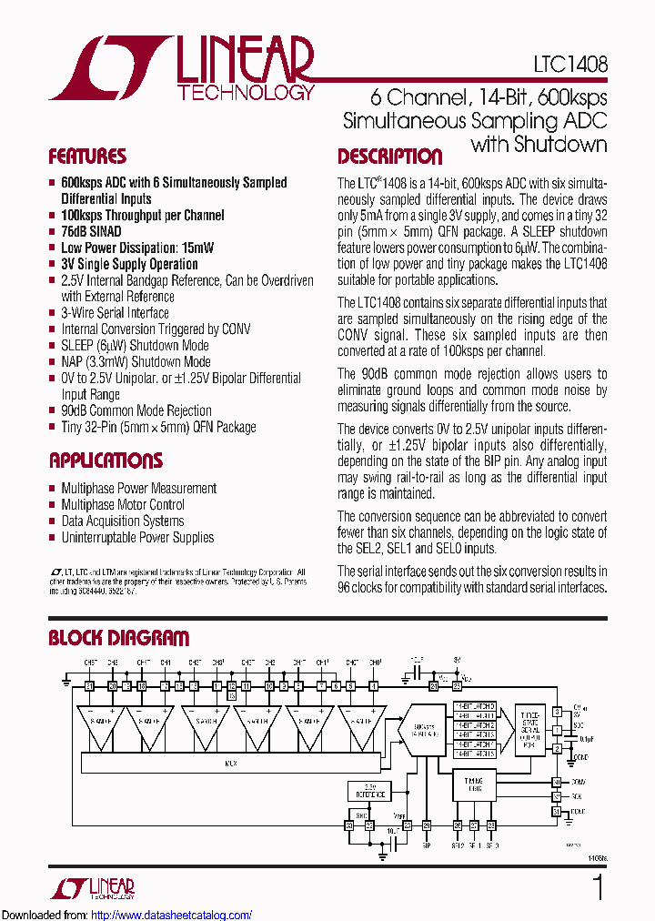 LTC1408CUH_9088917.PDF Datasheet