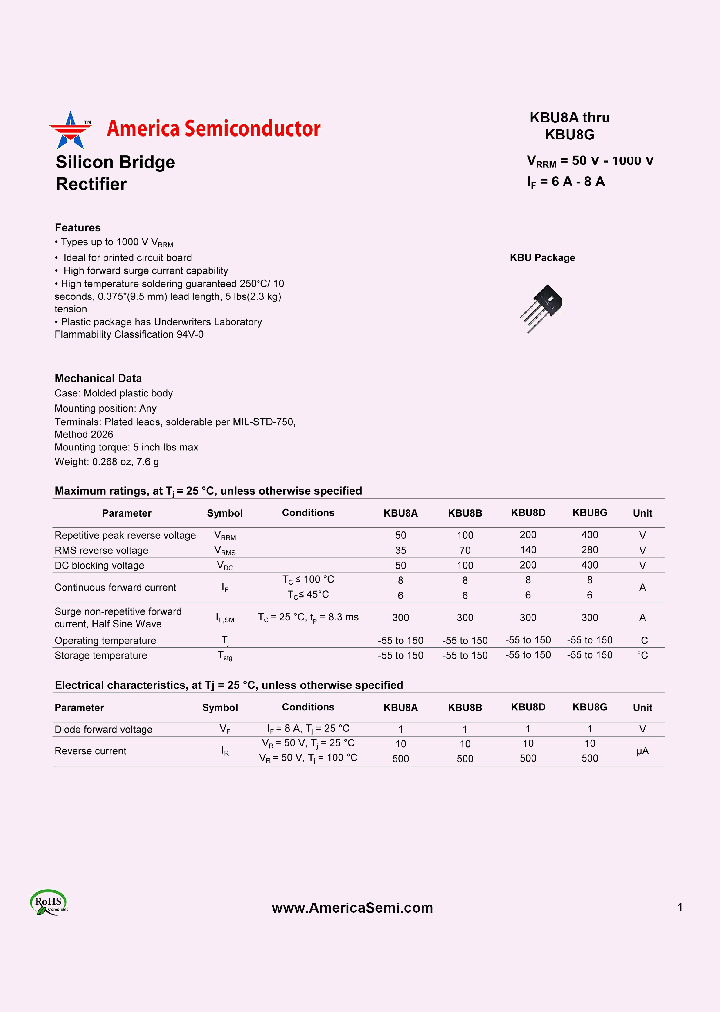 KBU8D_9089851.PDF Datasheet