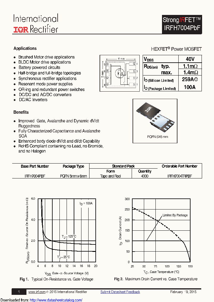 IRFH7004_9091820.PDF Datasheet