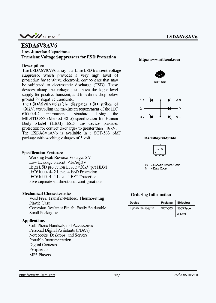 ESDA6V8AV6-6TR_9094989.PDF Datasheet