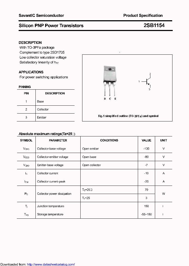 2SB1154_9096609.PDF Datasheet