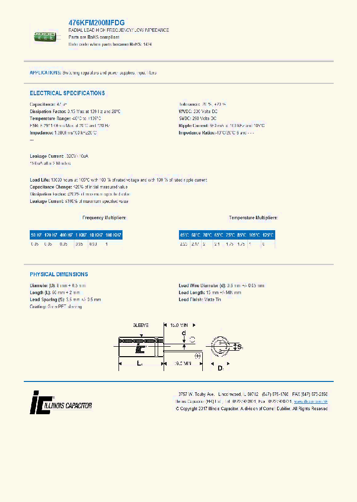 476KFM200MFDG_9098252.PDF Datasheet