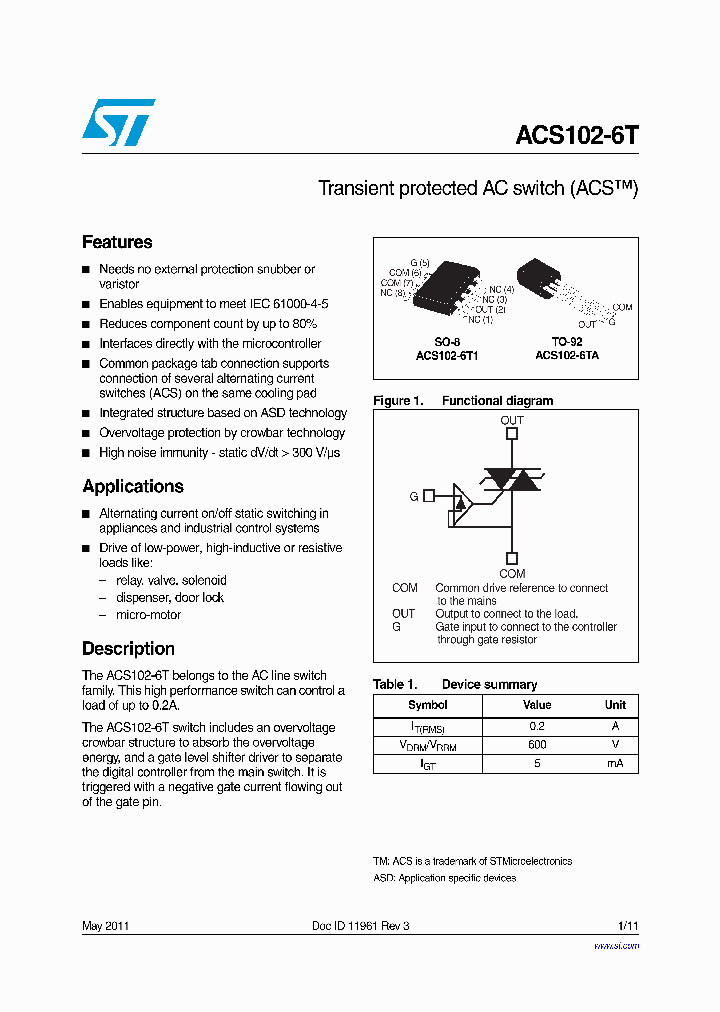 ACS102-6T_9099601.PDF Datasheet