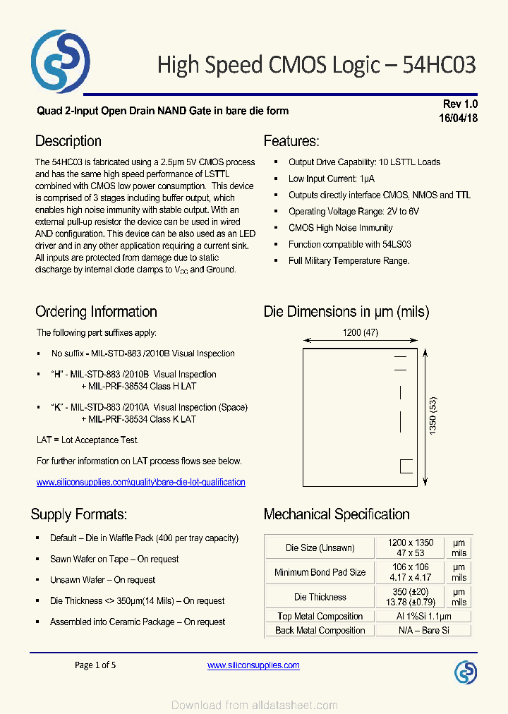 54HC03_9100502.PDF Datasheet