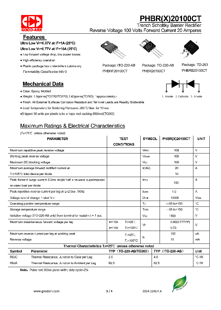 PHBRX20100CT_9101677.PDF Datasheet