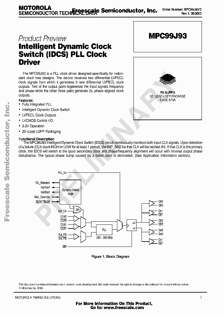 MPC99J93_9106835.PDF Datasheet