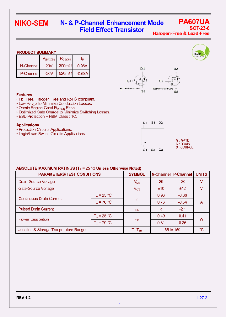 PA607UA_9111534.PDF Datasheet