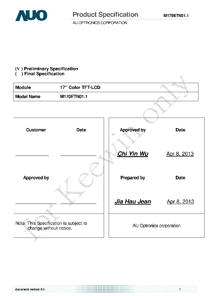 AL230F-A0G1D-P_9113722.PDF Datasheet