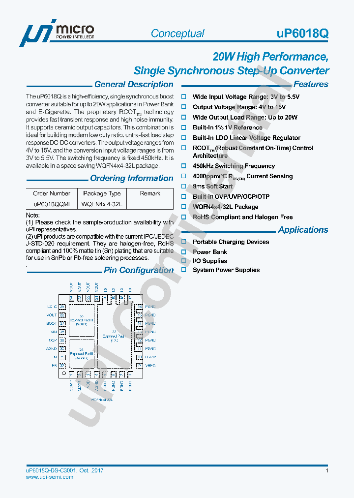 UP6018_9115788.PDF Datasheet