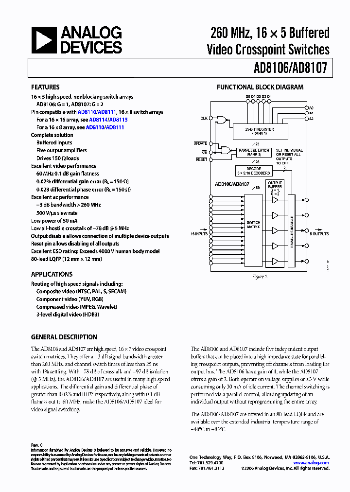 AD8106_9128692.PDF Datasheet